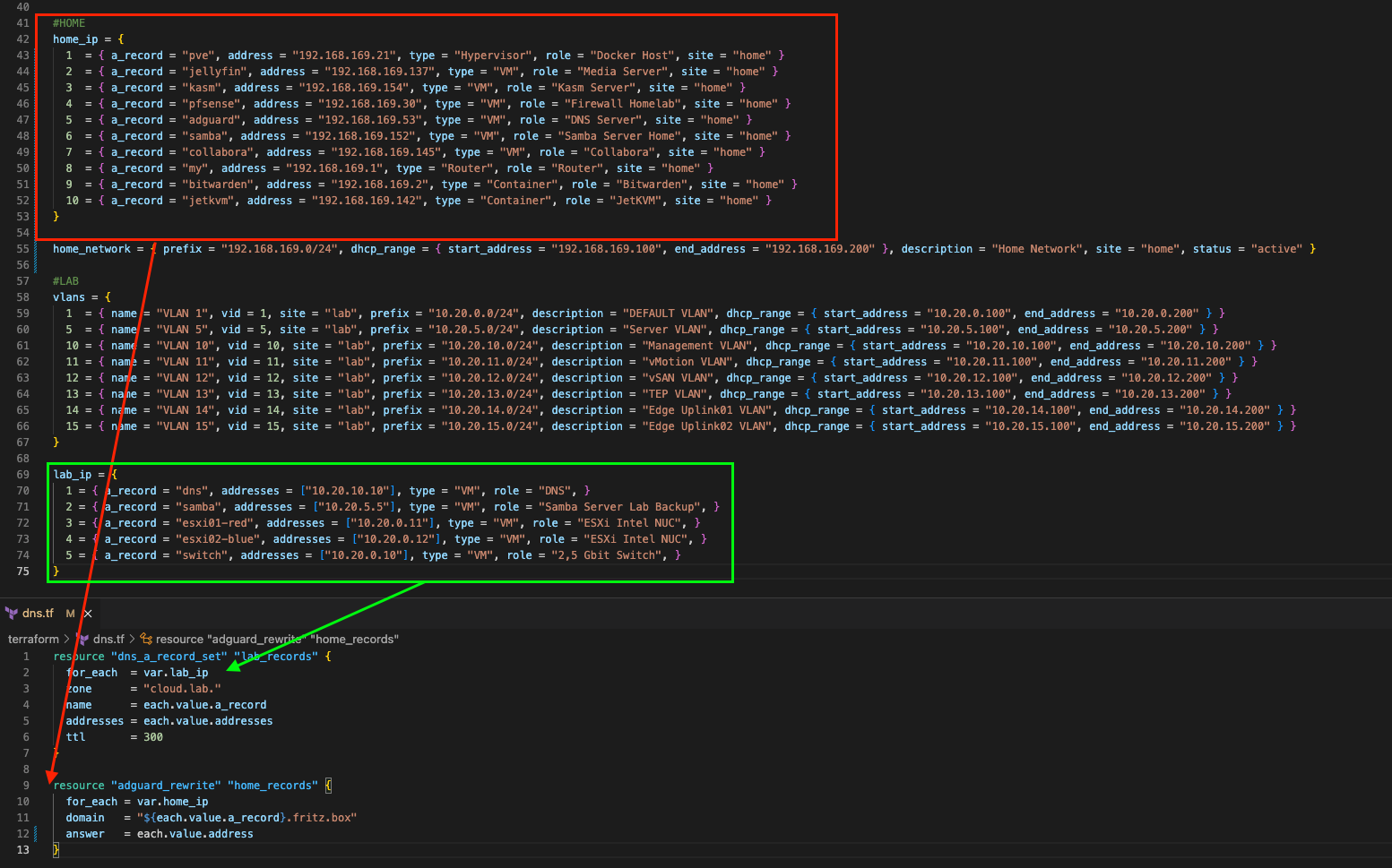 Windows DNS entires and adguard rewrites